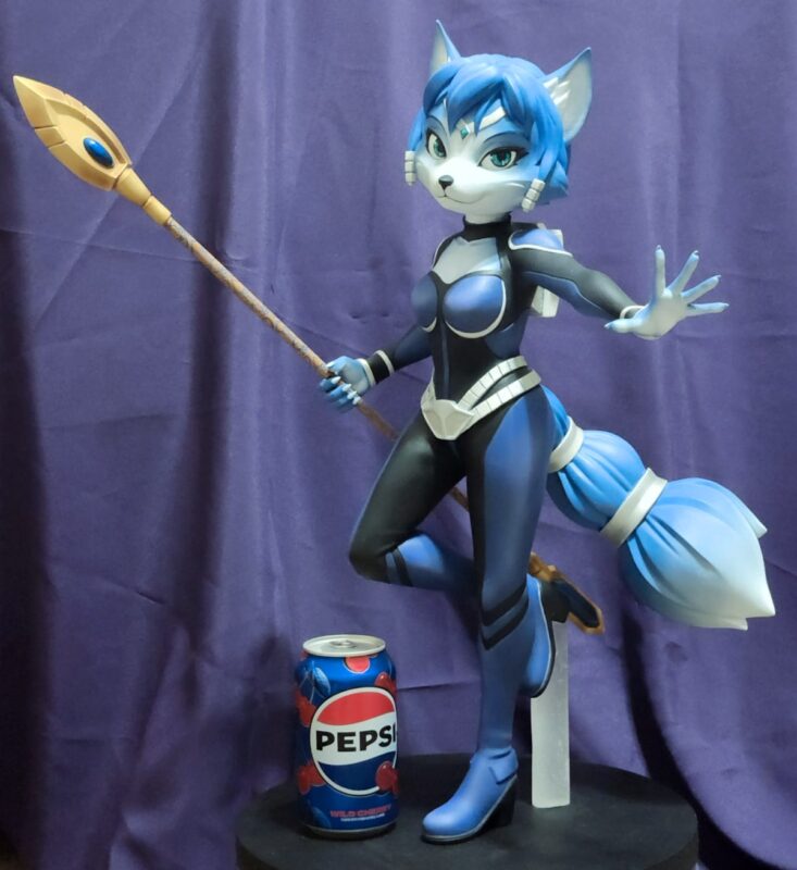 The figure next to a can of Pepsi, for scale.