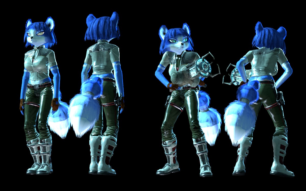 star fox characters krystal