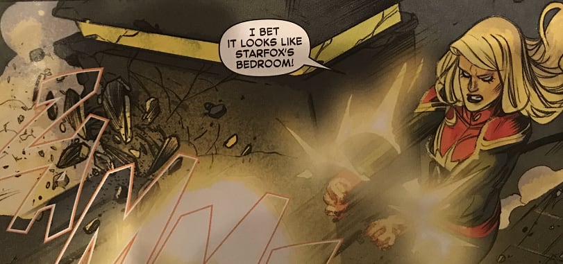 Star Fox Nod in Marvel Comic, star fox marvel 