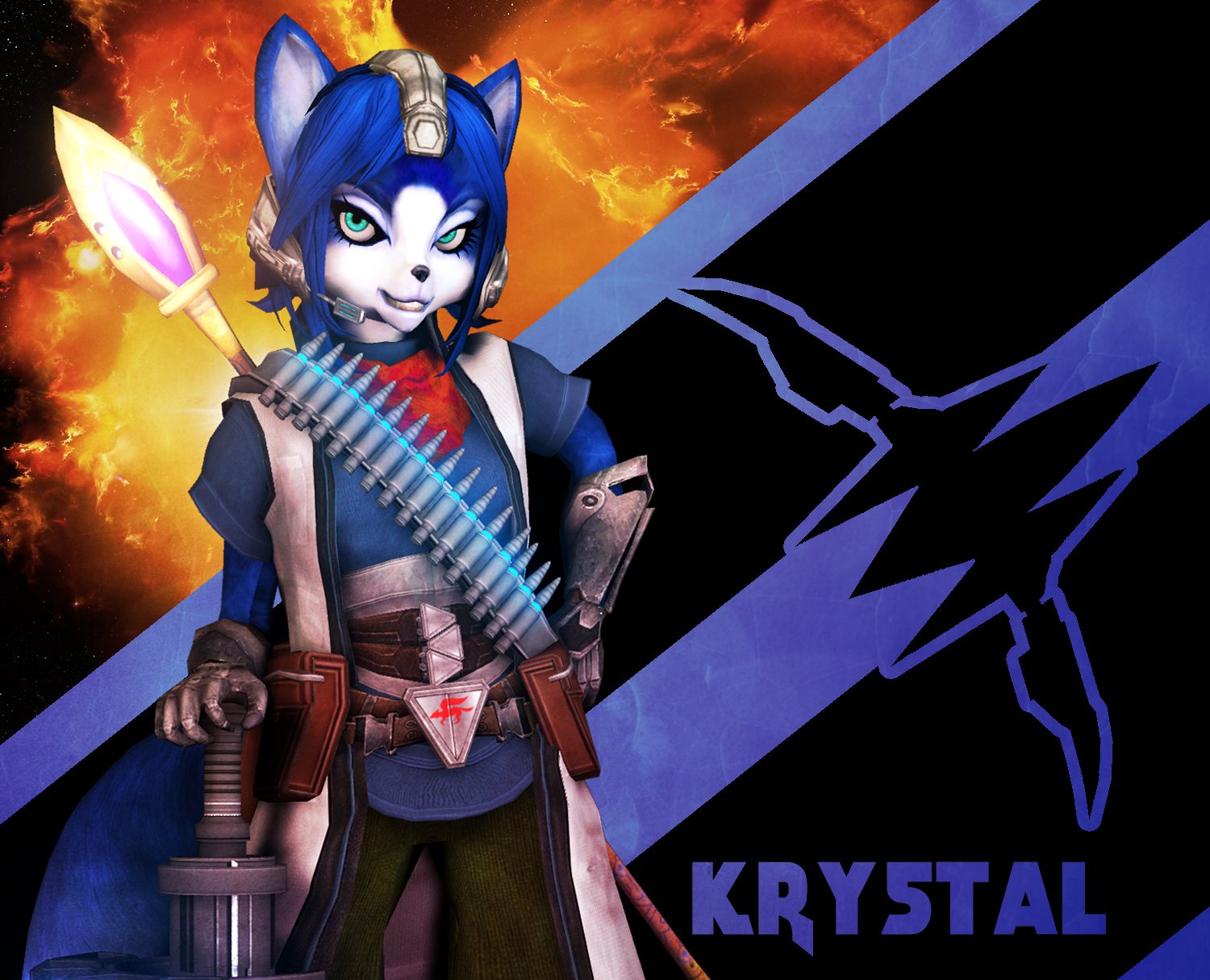 Star Fox Event Horizon Krystal Undyingnephalim S New Krystal Design Krystal...